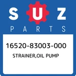 16520-83003-000 Suzuki Strainer,oil Pump 1652083003000, New Genuine Oem Part. Fixed Price $172.61.