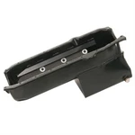 Summit Racing Oil Pan Steel Black Zinc 6 Qt. Chevy Small Block Each G3602. Fixed Price $263.99.