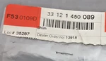 New Genuine Bmw 33121450089 Shim R80gs K100 R80 1980-2008. Fixed Price $9.44.