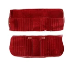Brothers Trucks 05-321 Seat Upholstery-deluxe Pleat Cloth/vinyl-maroon/burgundy. Fixed Price $382.95.