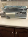 New Moroso 20196 Oil Pan Sbc Stroker Windage Tray High Capacity Chevy 327 406. Fixed Price $399.00.
