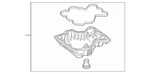 Genuine Mercedes-benz Oil Pan 177-010-87-02. Fixed Price $250.92.