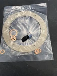 Vw Oil Drain Plate Studs German 6x8.mm Step Repair Stud Cap Nuts Gasket Kit. Fixed Price $19.00.