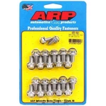 Arp 435-1801 Bb Chevy, Oil Pan Bolts, Flanged 12-point, Stainless, Polished, Kit. Fixed Price $52.87.
