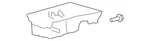 Genuine Mazda Engine Oil Pan Ca60-10-400. Fixed Price $285.61.