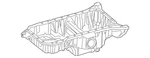 Genuine Mercedes-benz Oil Pan 278-010-65-04. Fixed Price $317.98.