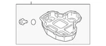 Genuine Nissan Oil Pan 11110-5na0b. Fixed Price $208.22.