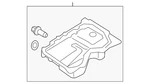 Genuine Mazda Oil Pan Pees-10-400a. Fixed Price $116.40.