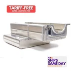 Champ Pans Pro1100ko, One Natural Aluminum Sbc Alm Oil Pan 8qts 7in Deep W/kicko. Fixed Price $1148.19.