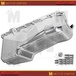 Fits 1980-85 Chevy Small Block 267 Aluminum Stock Capacity Oil Pan Retro Finned. Fixed Price $191.87.