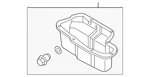 Genuine Nissan Oil Pan 11110-ez30b. Fixed Price $201.20.