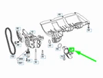 Mercedes-benz Ml W166 Oil Intake Pipe A2781800952. Fixed Price $45.25.