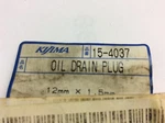 K&l Drain Plug 15-4037 Nos Replacement With O-ring Honda# 92800-1200. Fixed Price $14.25.