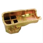 Milodon 31630 Oil Pan Pro Touring Gold Iridite 7 Qt. For Ford Small Block. Fixed Price $581.70.