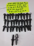 Oem 94-01 Dodge Ram Cummins 5.9l 12v Oil Pan Bolts Qty 32 Used Very Clean. Fixed Price $49.99.