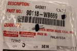 Toyota Genuine Parts 90118-wb669 Trans Pan Gasket -. Fixed Price $3.92.