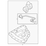 Genuine Mazda Oil Pan N3h8-10-4axd. Fixed Price $320.04.