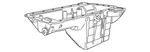 Genuine Bmw Oil Pan 11-13-1-247-995. Fixed Price $517.46.