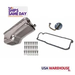 Weiand 6524fwnd, Kit 4qt Alm Finned Oil Pan Sbf 289/302 Polished Performance Par. Fixed Price $403.18.