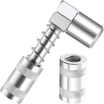 1 Pcs 90 Degree Grease Coupler Gun Adapter, Fittings. Fixed Price $16.70.