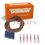 Dorman Techoice Brake Tail Turn Signal Light Connector For 2004-2006 Bmw Hu. Fixed Price $25.49.