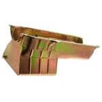 Milodon Oil Pan 30909; Street/strip 8.25 In. 6qt Gold Iridite For 86-99 Sbc. Fixed Price $377.99.