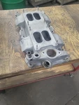 Creitz Vintage Early Design 2x4 Dual Quad Chevy Sbc 283 237 350 Intake Manifold. Fixed Price $324.99.