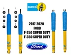Bilstein B6 4600 Front Rear Shocks For 2017-2020 Ford F-250 / F-350 Super Duty. Fixed Price $355.28.
