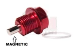 Aluminum Red Magnetic Oil Drain Plug Adp5241red + Seal For Ford Diesel 6.0l. Fixed Price $14.38.