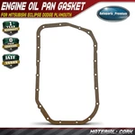 Engine Oil Pan Gasket For Mitsubishi Eclipse Galant Dodge Colt Plymouth Eagle. Fixed Price $19.13.