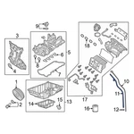 For Dodge Hornet 2023-2025 68434899ac Engine Oil Dipstick Tube. Fixed Price $19.43.