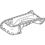 Genuine Mercedes-benz Oe Oil Pan 177-010-50-09. Fixed Price $929.90.