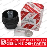Genuine Oem Toyota Oil Filter Housing Holder Cap 15620-36020 + Plug 15643-31050. Fixed Price $42.99.