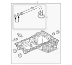 Genuine Ford Oil Pan Lc3z-6k040-b. Fixed Price $117.59.