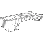 Genuine Mercedes-benz Oe Oil Pan 606-010-05-13. Fixed Price $558.16.