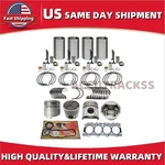 For Isuzu 4bd2 4bd2t Overhaul Rebuild Kit Engine Npr Elf Nqr Truck Piston Gasket. Fixed Price $493.05.