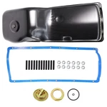 Oil Pan W/gasket & Dipstick Tube Connector Kit For Ford F250 F350 F450 Excursion. Fixed Price $211.80.