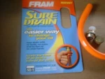 Fram Sd-1 Sure Drain Suredrain No Tool Oil System Thread Size 1/2"x20 New. Fixed Price $26.40.