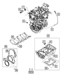 Genuine Mopar Engine Oil Pan 5048407ab. Fixed Price $198.22.