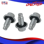 3pcs M12x1.75 Oil Pan Drain Plug Bolt For Buick Chevrolet Cadillac 11562588. Fixed Price $12.28.