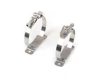 Canton 24-200 Mounting Clamps Steel For 2/3 Qt Accusump Oil Accumulator. Fixed Price $53.01.