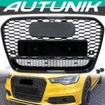 For 2012-2015 Audi A6 S6 Rs6 Style Front Bumper Black Mesh Grill Grille. Fixed Price $117.99.