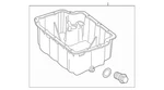Genuine Mercedes-benz Oil Pan 642-010-14-28. Fixed Price $183.50.