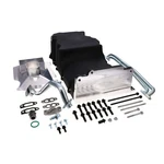 Black Low Profile Retro Fit Front Sump Pan For Chevy Small Block Sb Ls. Fixed Price $522.50.