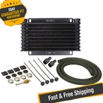 Derale 13612 9 Row Series 9000 Plate & Fin Transmission Cooler Kit. Fixed Price $120.43.