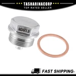 Universal Piece Of 1 Magnetic Oil Drain Plug Stainless Steel. Fixed Price $14.82.