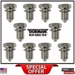 10 X Universal Engine Oil Pan Drain Plug Dorman Replace Audi Vw Oem # N90813201,. Fixed Price $35.34.