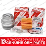 Genuine Toyota Lexus Oem Engine Oil Filter + Housing Holder Drain Plug Cap Set. Fixed Price $47.99.