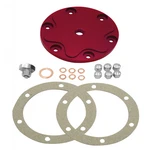 Billet Aluminum Oil Sump Drain Plate, With Plug Red Dunebuggy & Vw. Fixed Price $46.46.