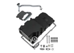 Super Shops Ss11005 High Tuck Retro-fit Oil Pan - Black Finish. Fixed Price $299.95.